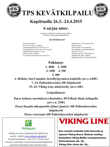 TPS Kevätkilpailu 2015