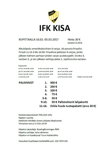 IFK kisa 2017