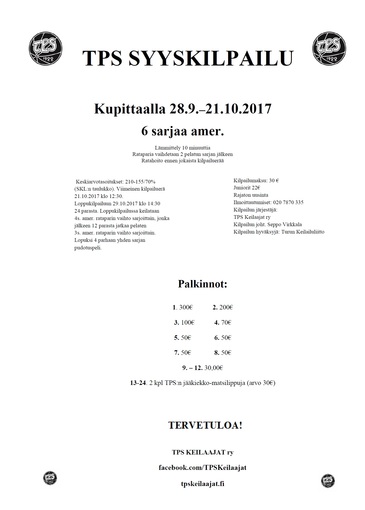 TPS Syyskilpailu 2017